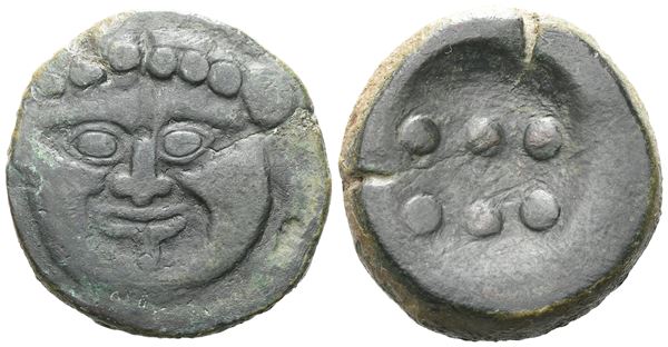 Sicily, Himera, c. 430-420 BC. Æ Hemilitron (28 mm, 21.55 g).