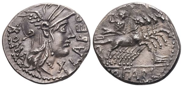 Q. Fabius Labeo, Denarius, Rome, 124 BC; AR (3,18 g; 17,8 mm; 6 h)