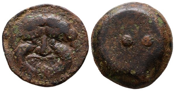 Sicily, Himera, c. 430-409 BC. Æ Hexas (25 mm, 10.82 g).
