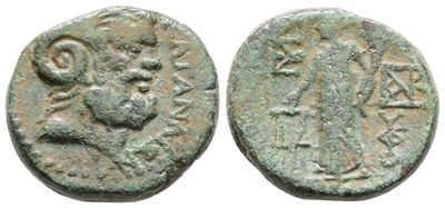 Sicily, Katane, C. 2nd Century Bc. Æ (22 MM, 8.85 G).