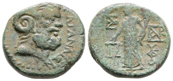 Sicily, Katane, c. 2nd century BC. Æ (22 mm, 8.85 g).