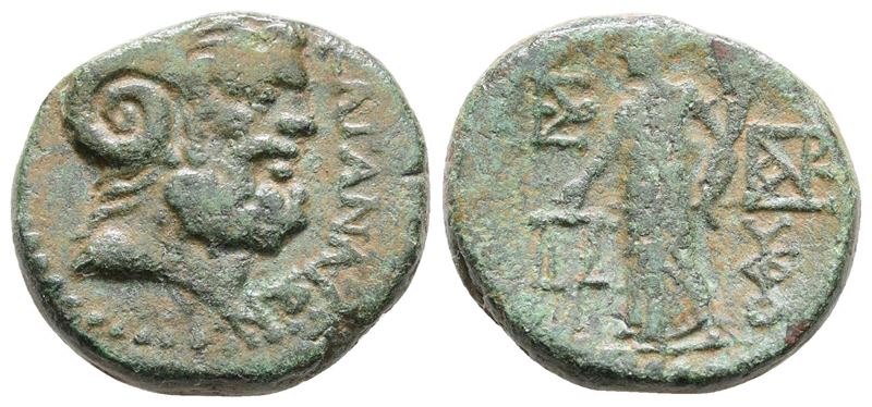 Sicily, Katane, C. 2nd Century Bc. Æ (22 MM, 8.85 G).