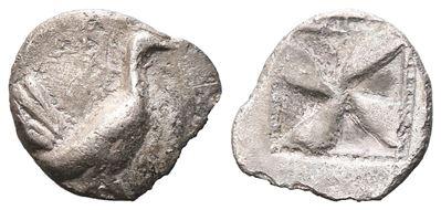 Sicily, Himera, C. 530-483/2 Bc. Ar Litra (10 MM, 0.68 G).