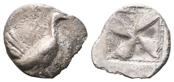 Sicily, Himera, c. 530-483/2 BC. AR Litra (10 mm, 0.68 g).