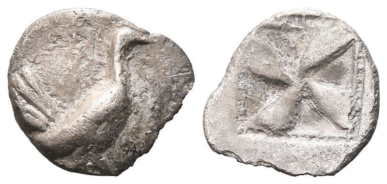 Sicily, Himera, C. 530-483/2 Bc. Ar Litra (10 MM, 0.68 G).