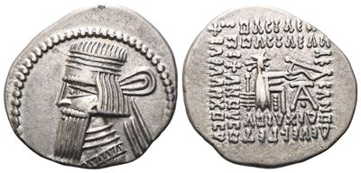 Kings Of Parthia, Artabanos V (C. Ad 80-90).