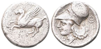 Akarnania, Thyrrheion, C. 320-280 Bc. Ar Stater (21 MM, 8.07 G).