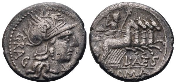 L. Antestius Gragulus, Denarius, 136 BC; AR (3,83 g; 19,4 mm; 12 h)