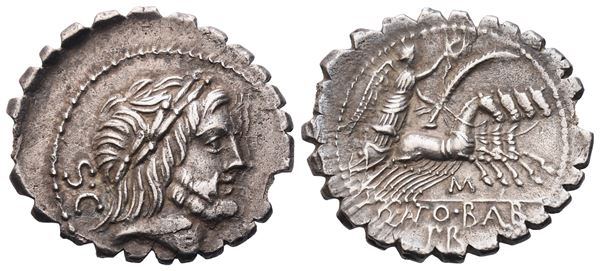 Q. Antonius Balbus, Denarius serratus, 83-82 BC; AR (3,50 g; 21 mm; 5 h)