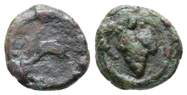 Islands of Sicily, Lipara, c. 289/7-252 BC. Æ (11 mm, 1.18 g).