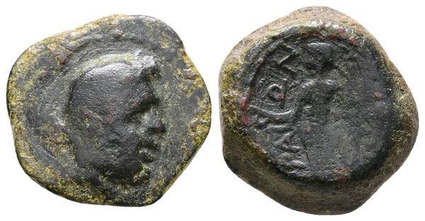 Islands of Sicily, Lipara, after 252 BC. Æ (17 mm, 5.83 g).