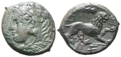 Sicily, Messana, 278-276 Bc. Æ (20 MM, 6.26 G).