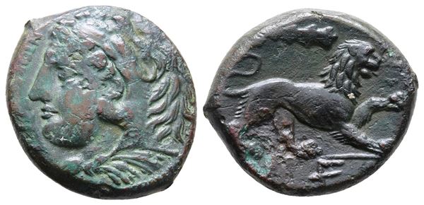 Sicily, Messana, 278-276 BC. Æ (20 mm, 6.26 g).