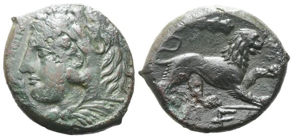Sicily, Messana, 278-276 BC. Æ (20 mm, 6.26 g).
