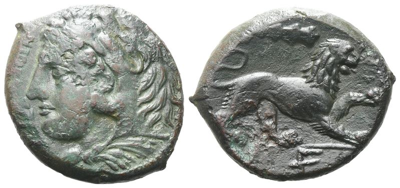 Sicily, Messana, 278-276 Bc. Æ (20 MM, 6.26 G).