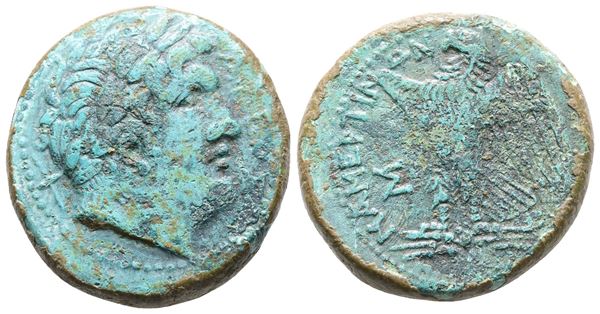Sicily, Messana. The Mamertinoi, c. 275-264 BC. Æ Quadruple Unit (26 mm, 17.22 g).