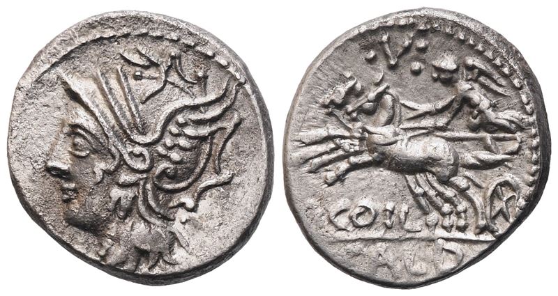 C. Coelius Caldus, Denarius, 104 Bc; Ar (3,90 G; 18 MM; 12 H)
