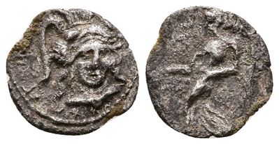 Sicily, Morgantina, C. 339/8-317 Bc. Ar Litra (11 MM, 0.68 G).