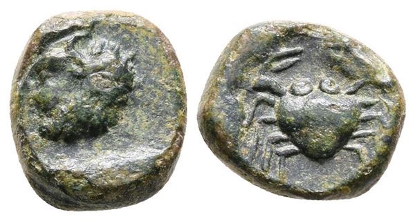 Sicily, Motya, c. 400-397 BC. Æ (10 mm, 1.58 g).