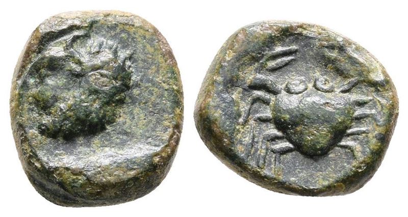 Sicily, Motya, C. 400-397 Bc. Æ (10 MM, 1.58 G).