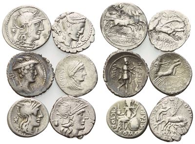 Lot Of 6 Ar Coins To Be Catalogued. Lot Sold As Is, No Returns.