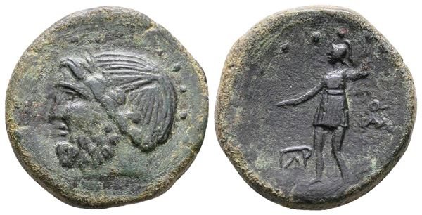 Sicily, Panormus, c. 208-180 BC. Æ (23 mm, 7.40 g).  - Auction Greek, Roman and Byzantine Coins	 - Bertolami Fine Art - Prague