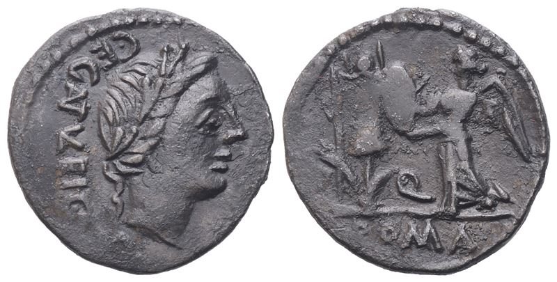 C. Egnatuleius, Quinarius, 97 Bc; Ar (1,79 G; 15,7 MM; 9 H)
