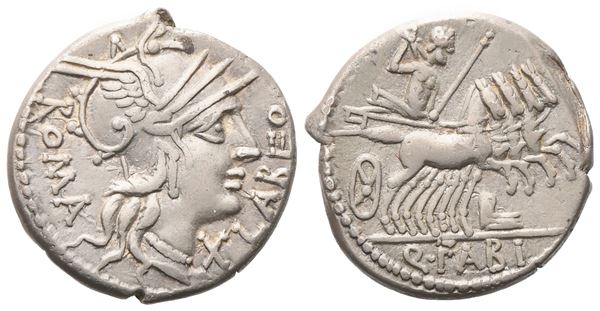 Q. Fabius Labeo, Denarius, 124 BC; AR (3,56 g; 18 mm; 3 h)