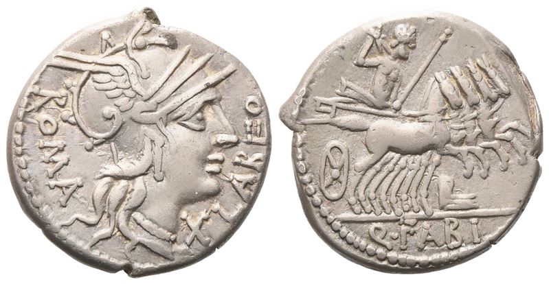 Q. Fabius Labeo, Denarius, 124 Bc; Ar (3,56 G; 18 MM; 3 H)
