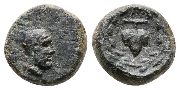 Sicily, Uncertain Roman mint, early 1st century BC. Æ (11 mm, 1.77 g).