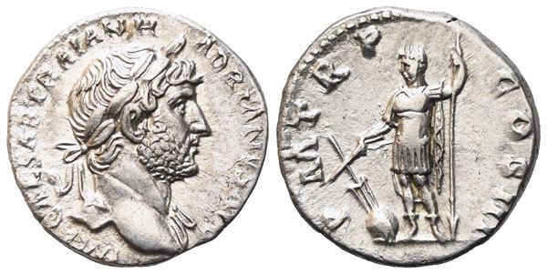 Hadrian (117-138), Denarius, Rome, 124; AR (3,04 g; 17 mm; 7 h)