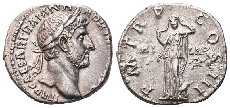 Hadrian (117-138), Denarius, Rome, 120-121; Ar (3,12 G; 17,4 MM; 6 H)