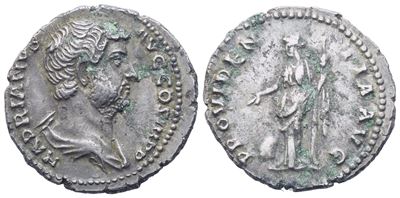 Hadrian (117-138), Denarius, Rome, 135; Ar (2,98 G; 16,2 MM; 6 H)