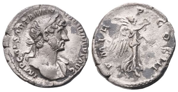 Hadrian (117-138), Quinarius, Rome, 119-122; AR (1,57 g; 14 mm; 7 h)