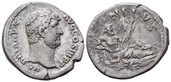 Hadrian (117-138), Denarius, Rome, 136; AR (3,31 g; 18,2 mm; 6 h)