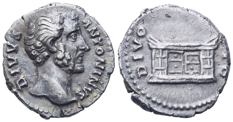 Divus Antoninus Pius (died Ad 161), Denarius Struck Under Marcus Aurelius And Lucius Verus, Rome,...