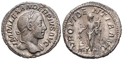Severus Alexander (222-238), Denarius, Rome, 232; Ar (2,69 G; 19,2 MM; 1 H)