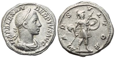 Severus Alexander (222-235), Denarius, Rome, 232; Ar (4,12 G; 18,6 MM; 6 H)