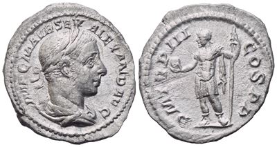 Severus Alexander (222-235), Denarius, Rome, 224; Ar (2,73 G; 20 MM; 5 H)