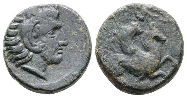 Sicily, Soloi (Kefra), c. 406-397 BC. Æ (17 mm, 4.26 g).  - Auction Greek, Roman and Byzantine Coins	 - Bertolami Fine Art - Prague