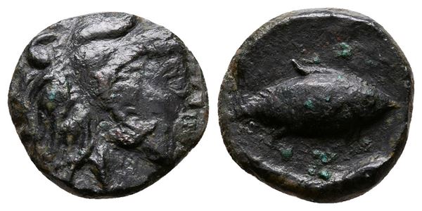Sicily, Soloi, c. 330-260 BC. Æ (13 mm, 1.63 g).