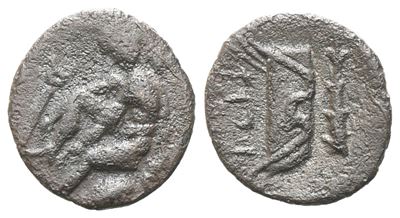 Sicily, Soloi (kefra), C. 406-397 Bc. Ar Litra (11 MM, 0.62 G).