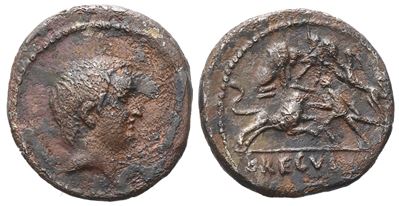 L. Livineius Regulus, Denarius, 42 Bc; Ar (2,94 G; 17,8 MM; 3 H)