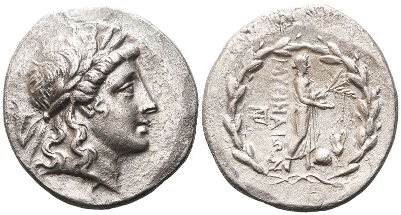 Aeolis, Myrina (c. 155-145 BC), Tetradrachm; AR (15 g; 31 mm)