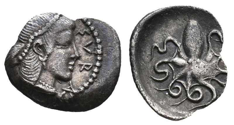 Sicily, Syracuse. Hieron i (478-466 Bc). Ar Litra (10mm, 0.48g).