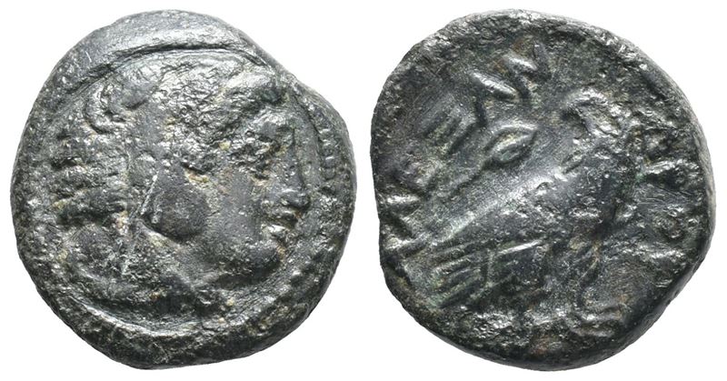 Kings Of Macedon, Alexander III ‘the Great’ (336-323 Bc). Æ (15mm, 3.74g).