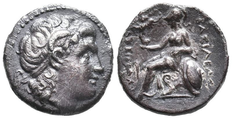 Kings Of Thrace, Lysimachos (305-281 Bc). Ar Drachm (17mm, 3.76g).