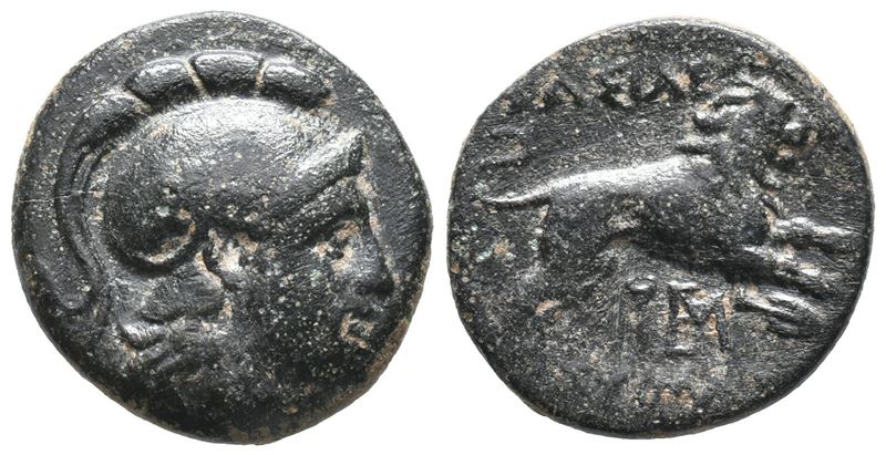 Kings Of Thrace, Lysimachos (305-281 Bc). Æ (18mm, 4.35g).