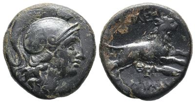 Kings Of Thrace, Lysimachos (305-281 Bc). Æ (19mm, 4.61g).