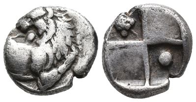 Thrace, Chersonesos, C. 386-338 Bc. Ar Hemidrachm (11mm, 2.22g).